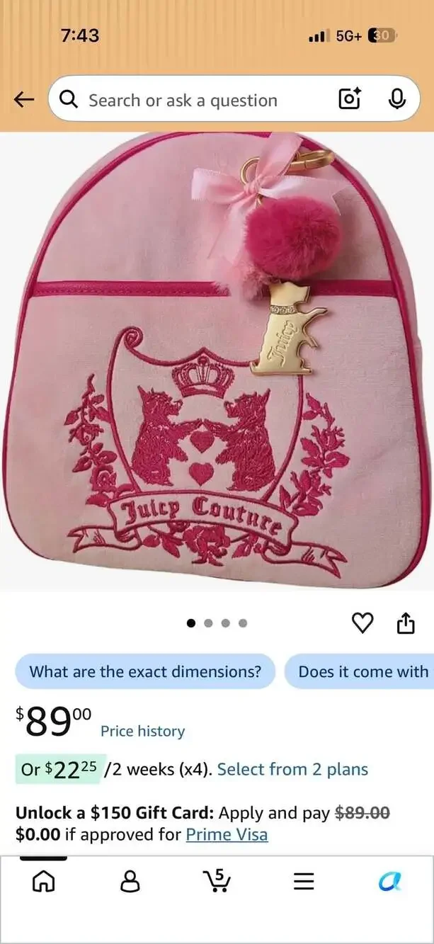 Juicy Couture brand new